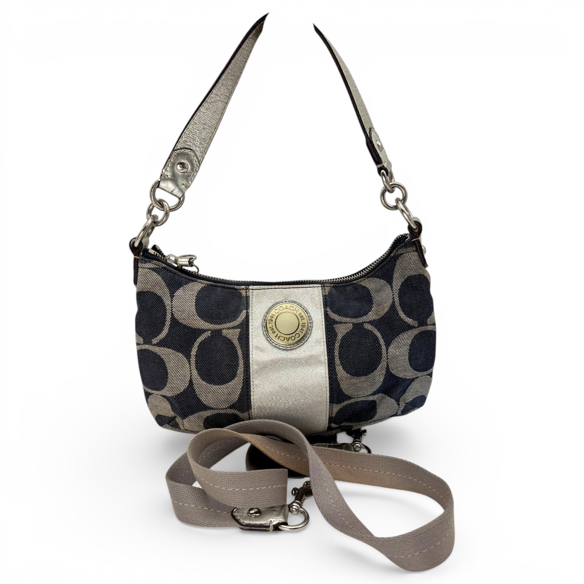 Signature Sufflette cloth handbag
