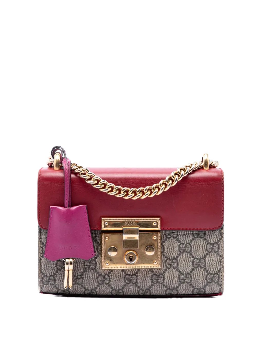 2016-2026 Small GG Supreme Padlock crossbody bag