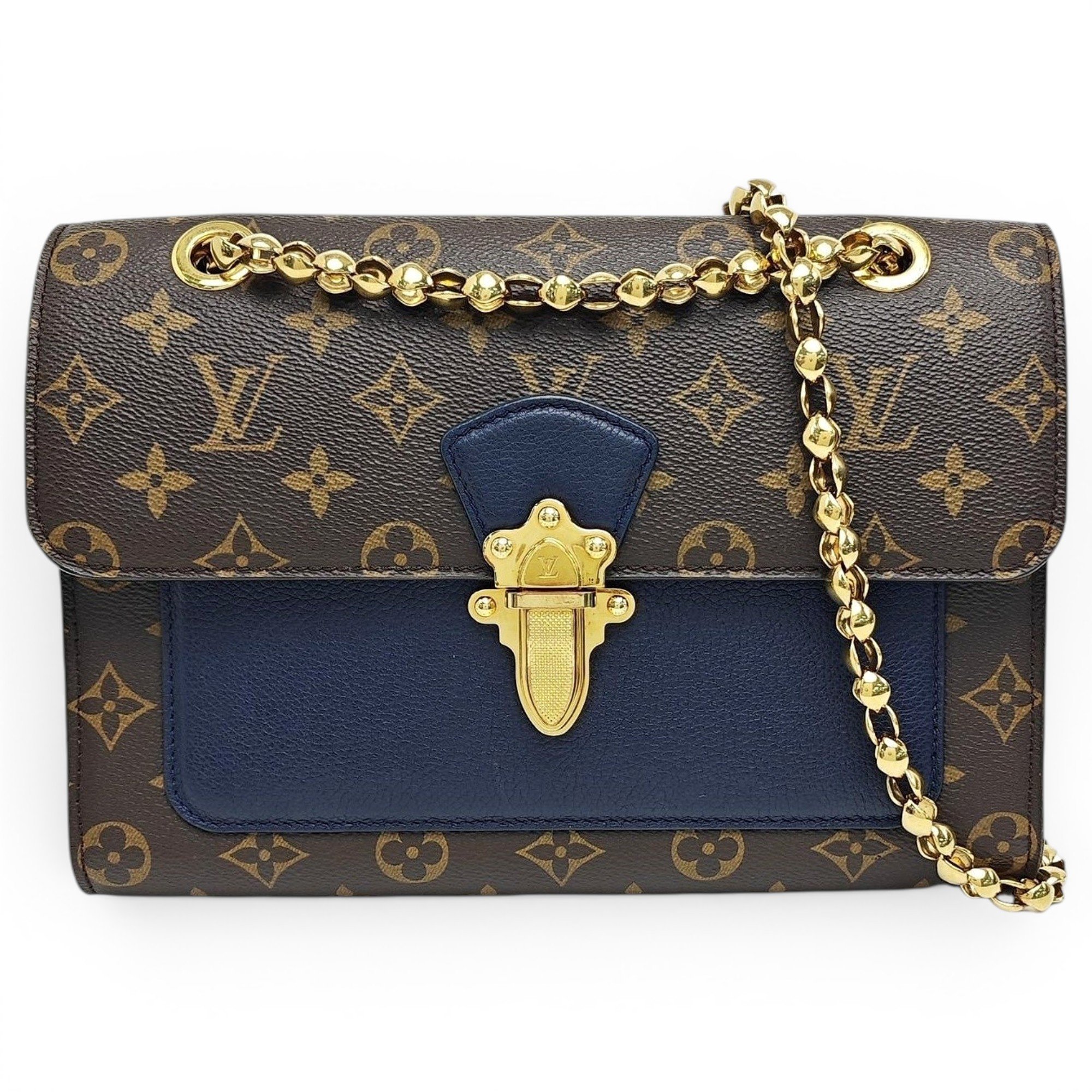 Victoire leather handbag