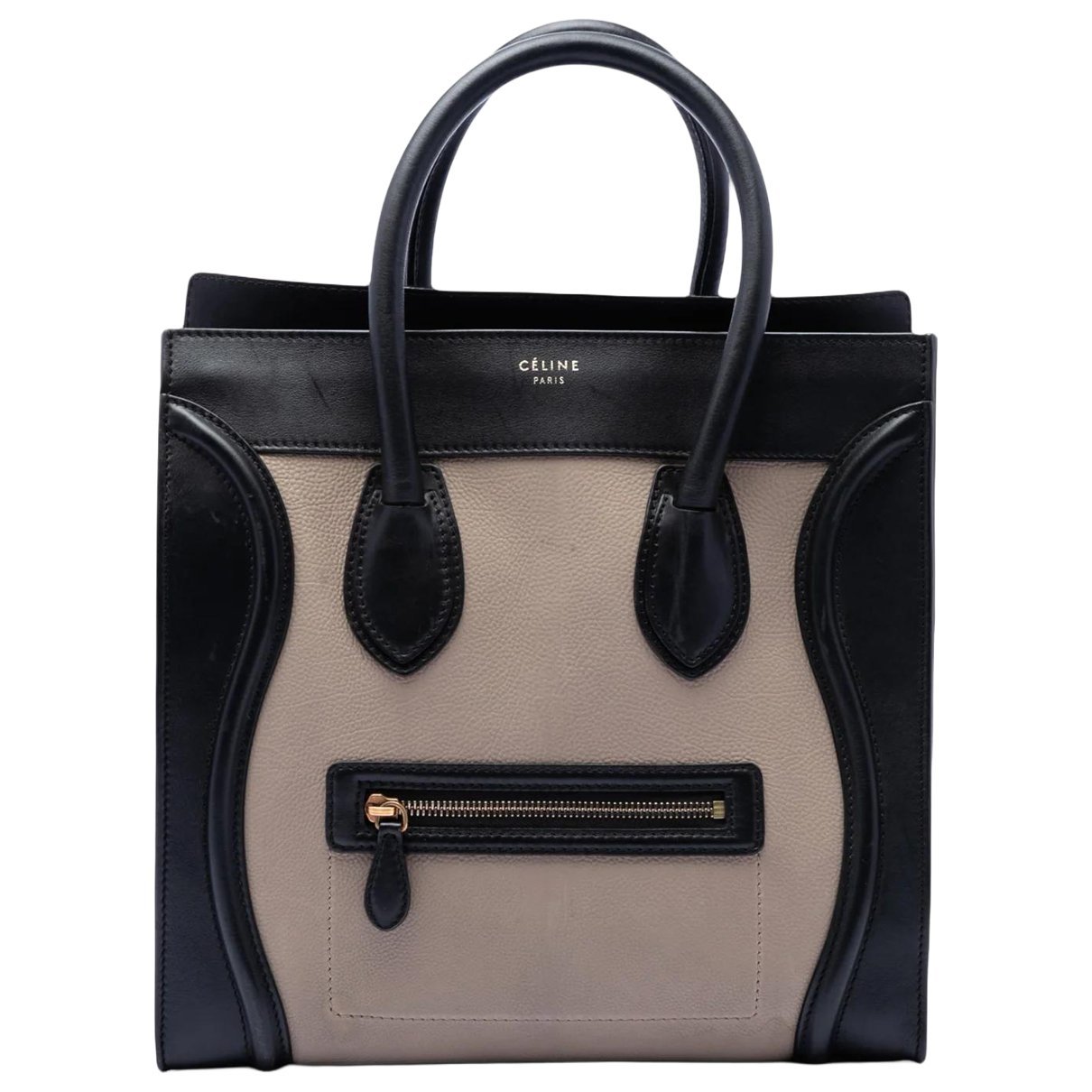 Luggage leather tote