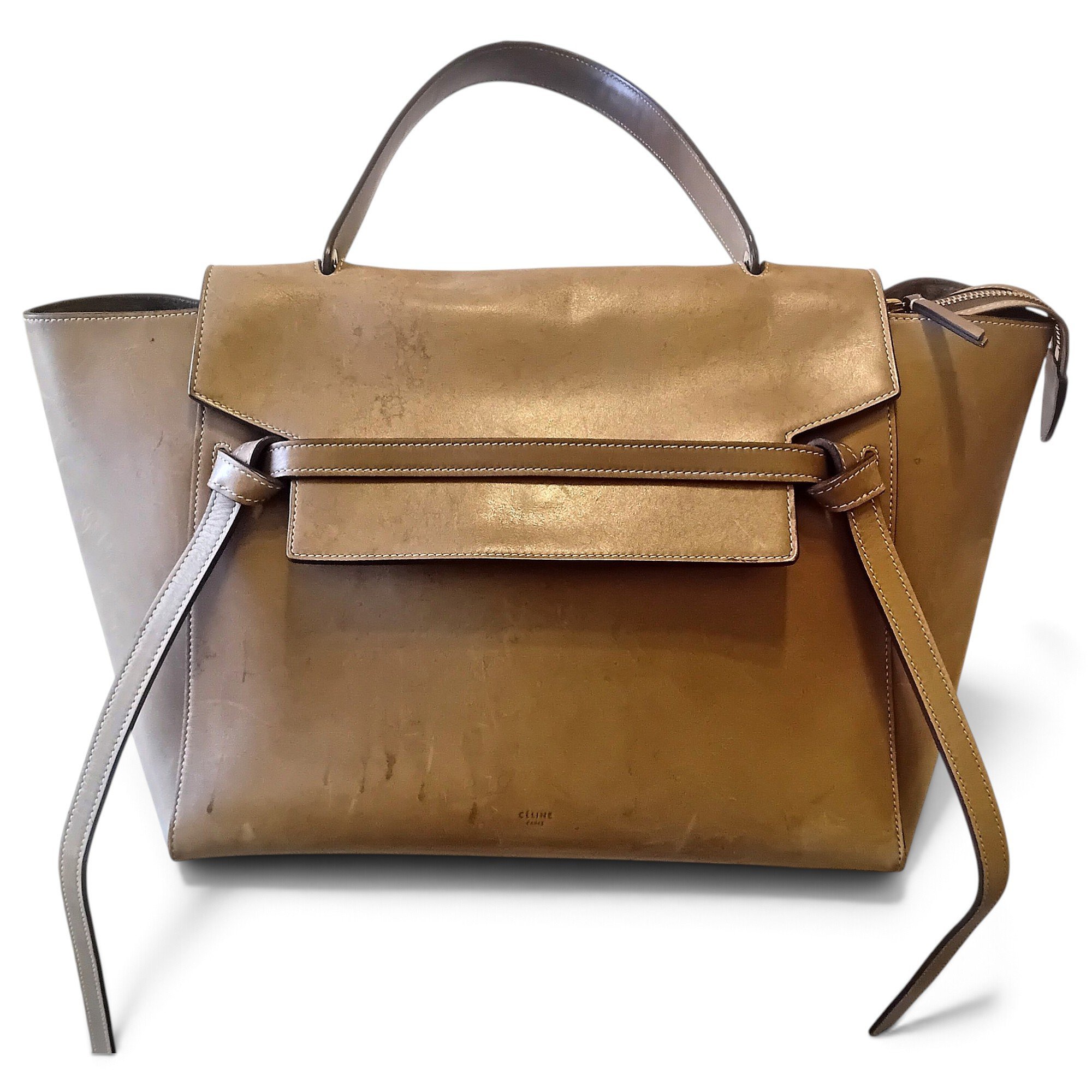 Celine Luggage Phantom leather handbag