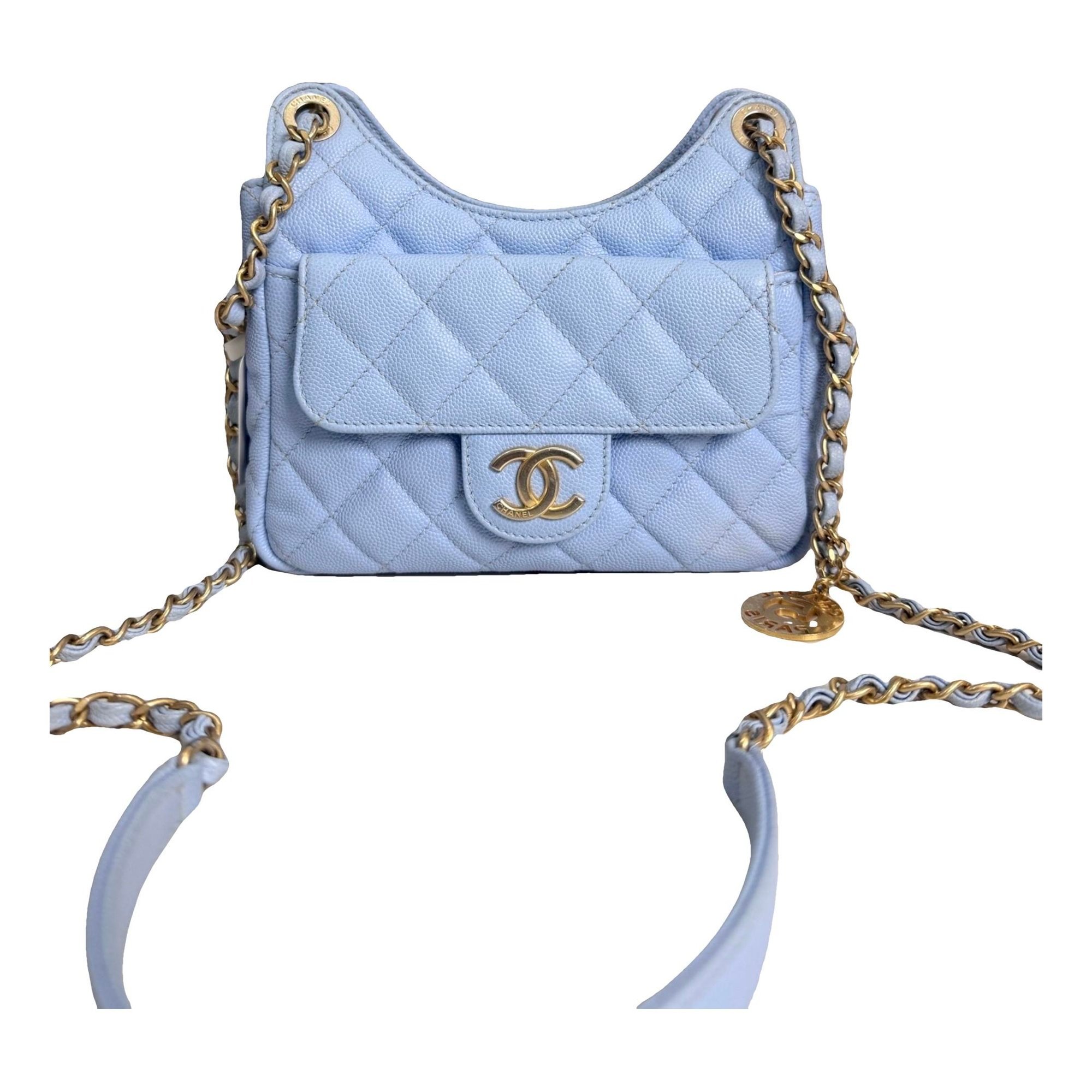 Chanel 22 leather crossbody bag