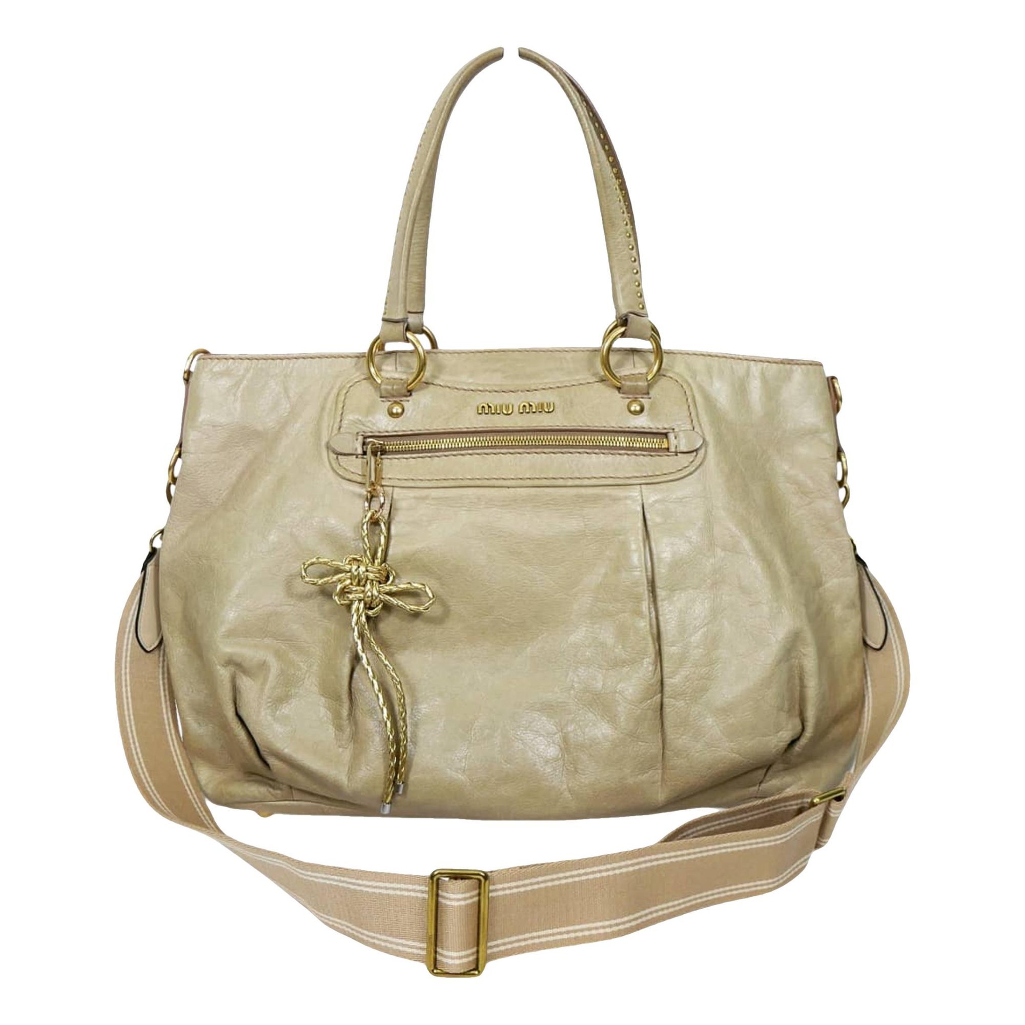 Vitello leather tote