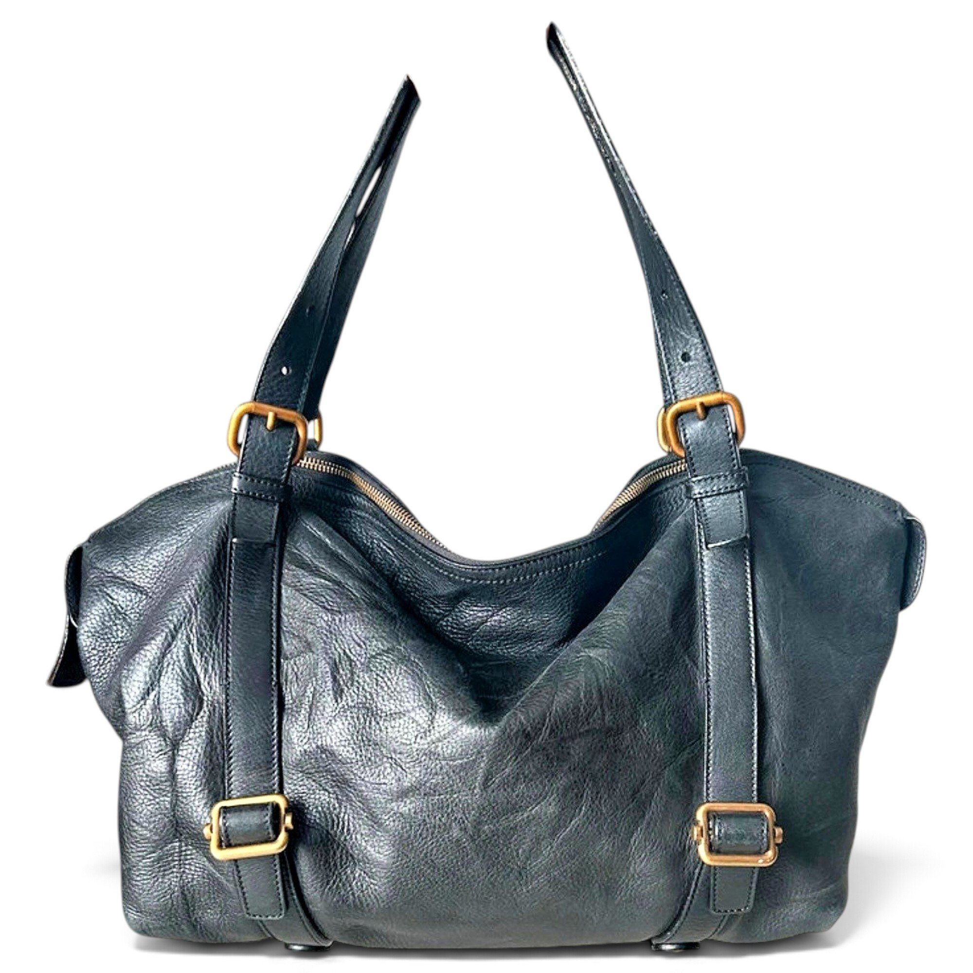 Leather handbag