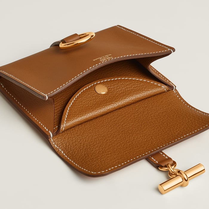 Gold Glenan Compact Wallet