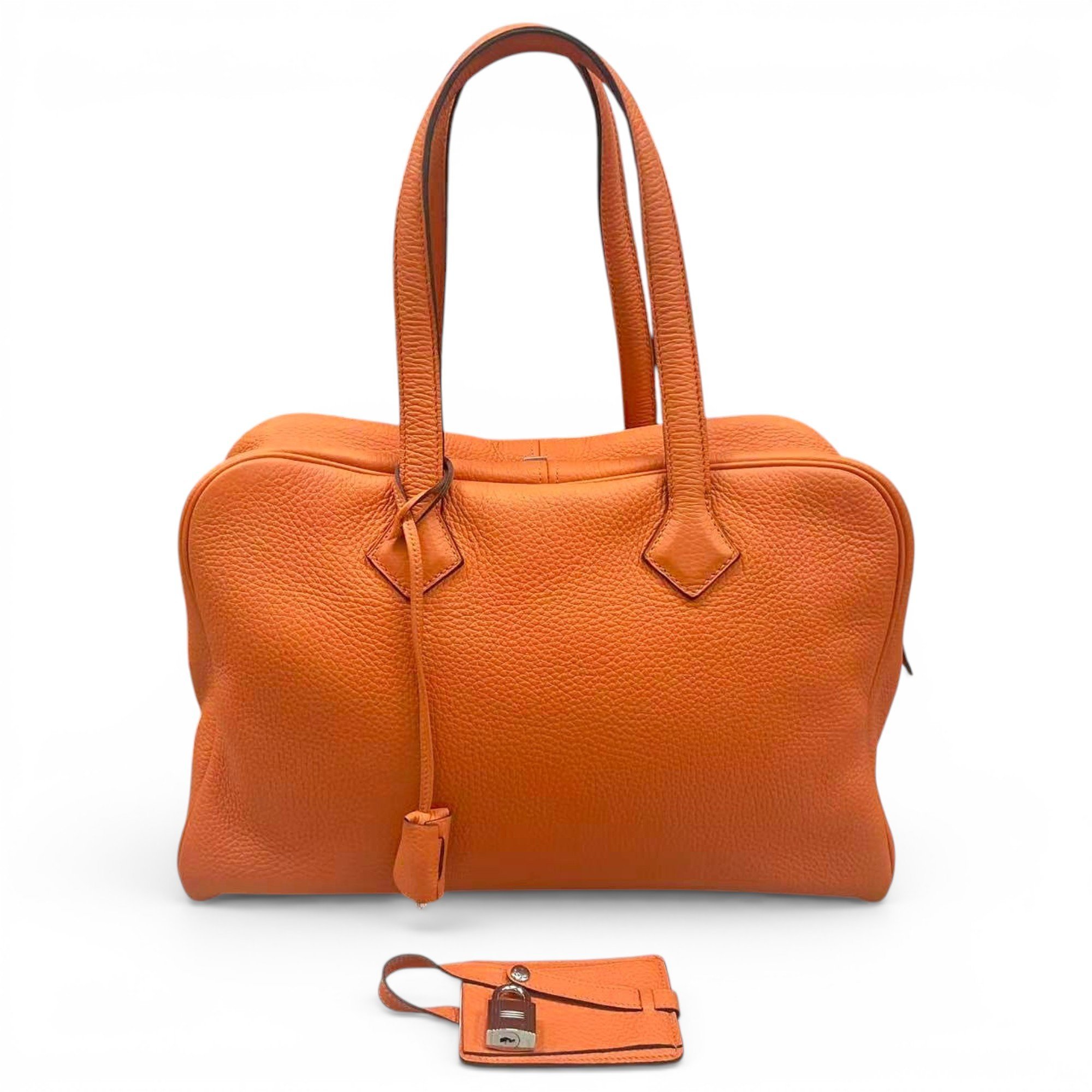 Victoria leather handbag