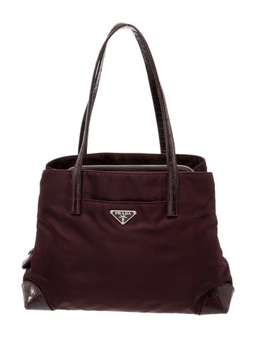 Prada Tessuto Nylon Shoulder Bag