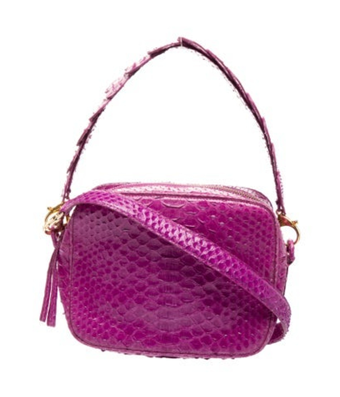 Nancy Gonzalez Gonzalez Python Top Handle Bag