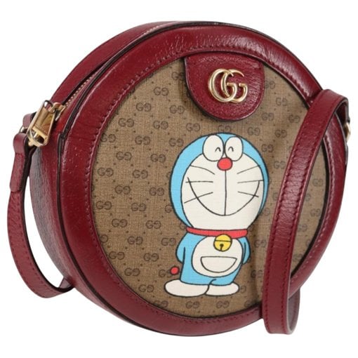 Ophidia Round cloth handbag