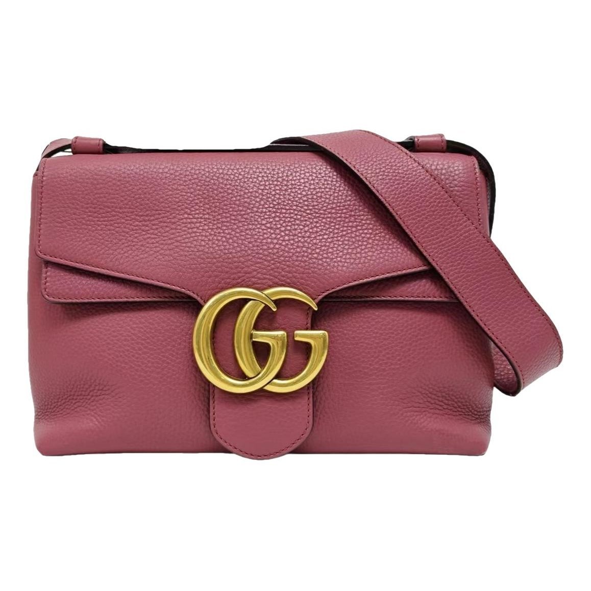 GG Marmont Flap leather handbag