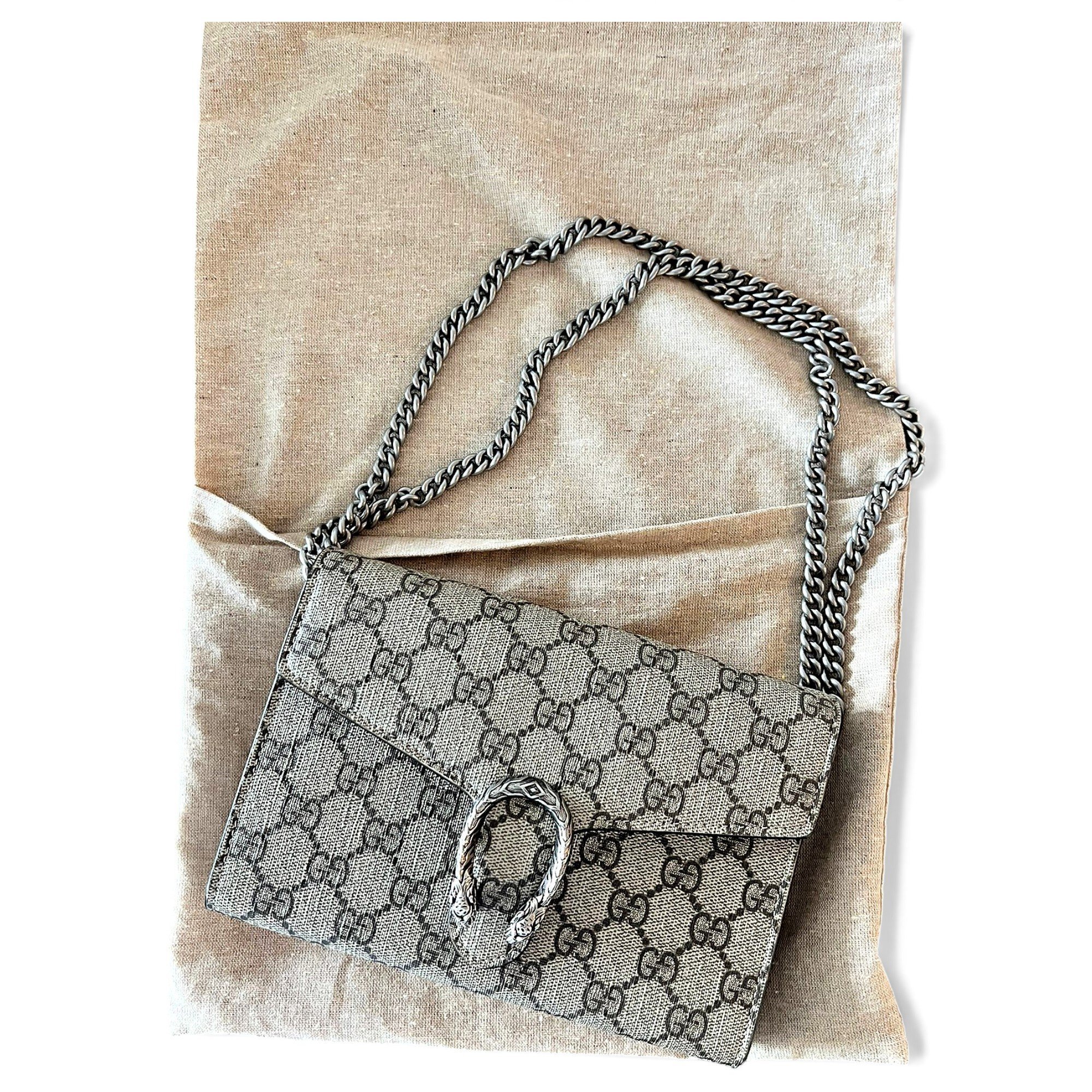 Dionysus Chain Wallet leather crossbody bag