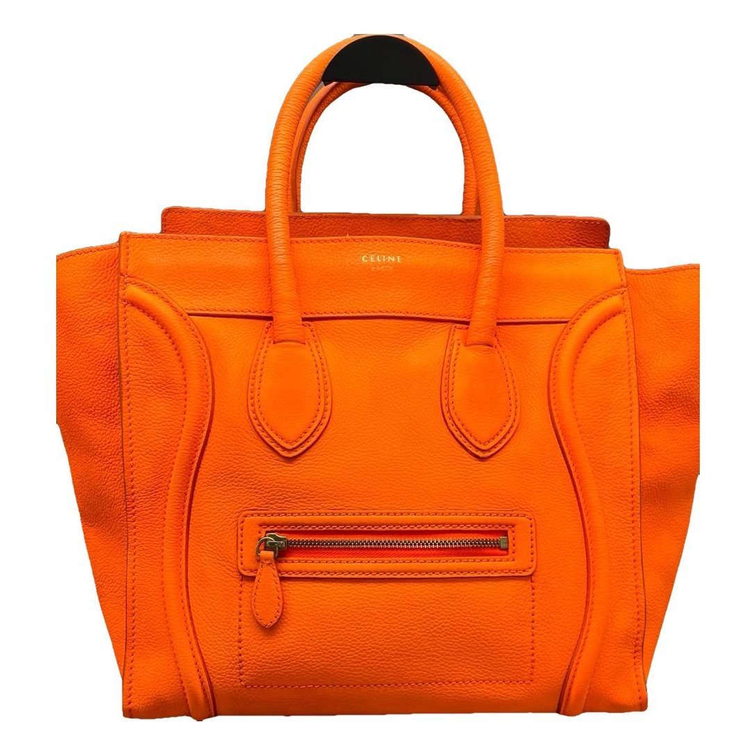 Luggage leather handbag