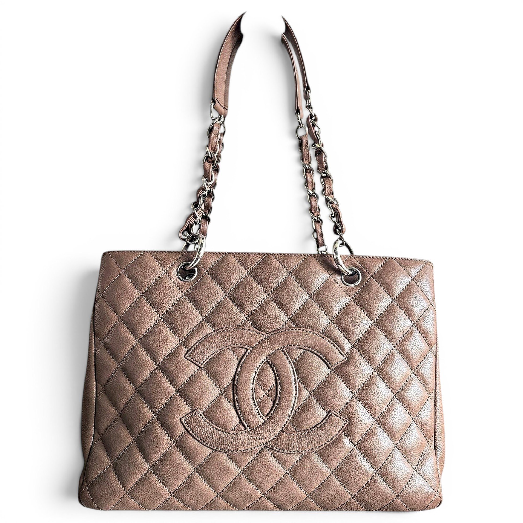 Grand shopping leather handbag