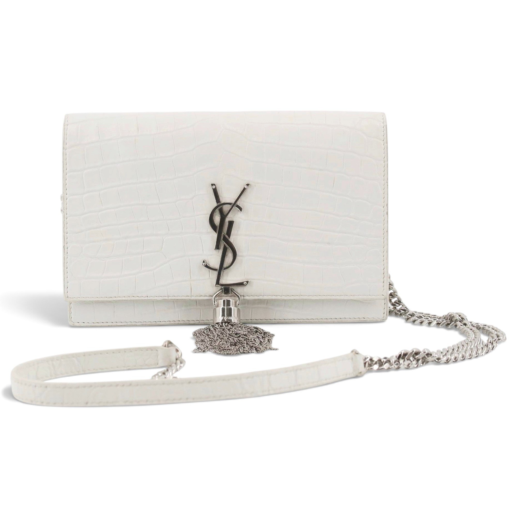 Pompom Kate leather crossbody bag