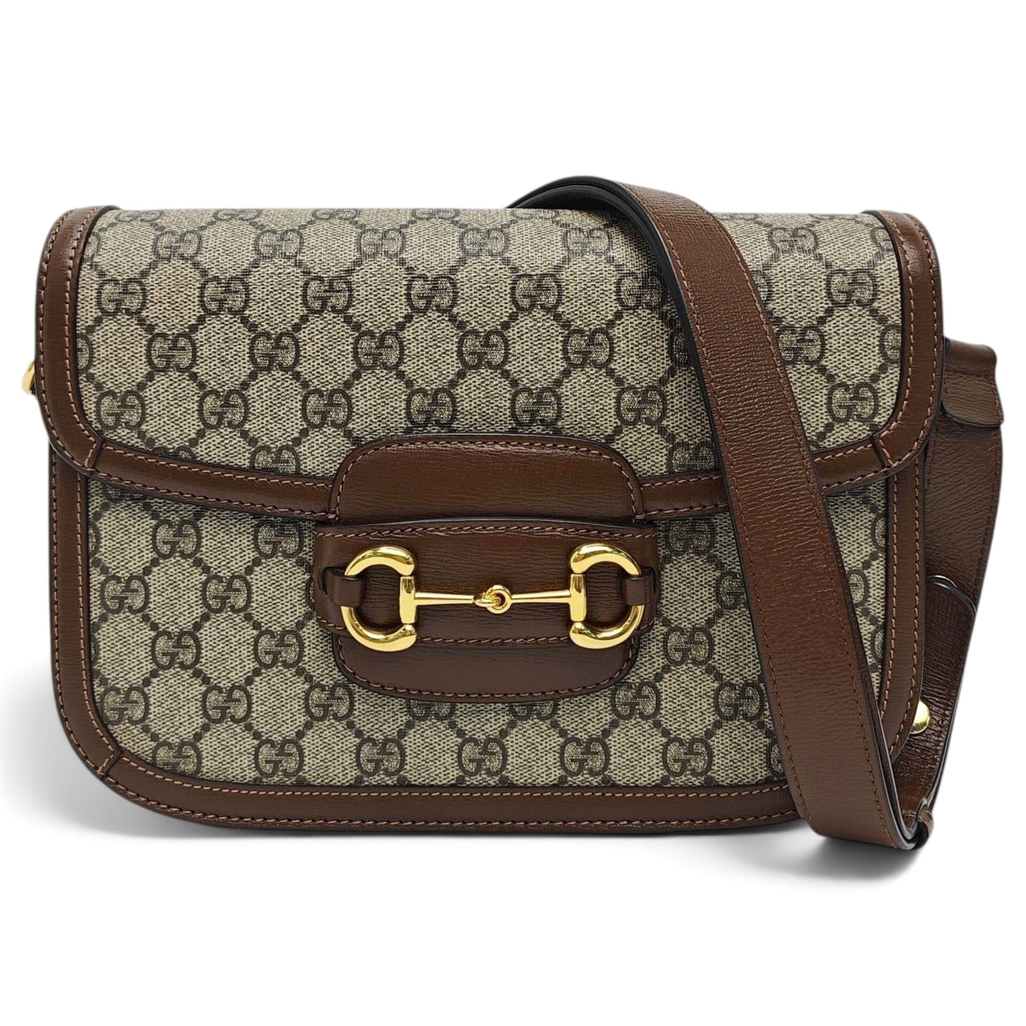 Handle Horsebit 1955 leather handbag