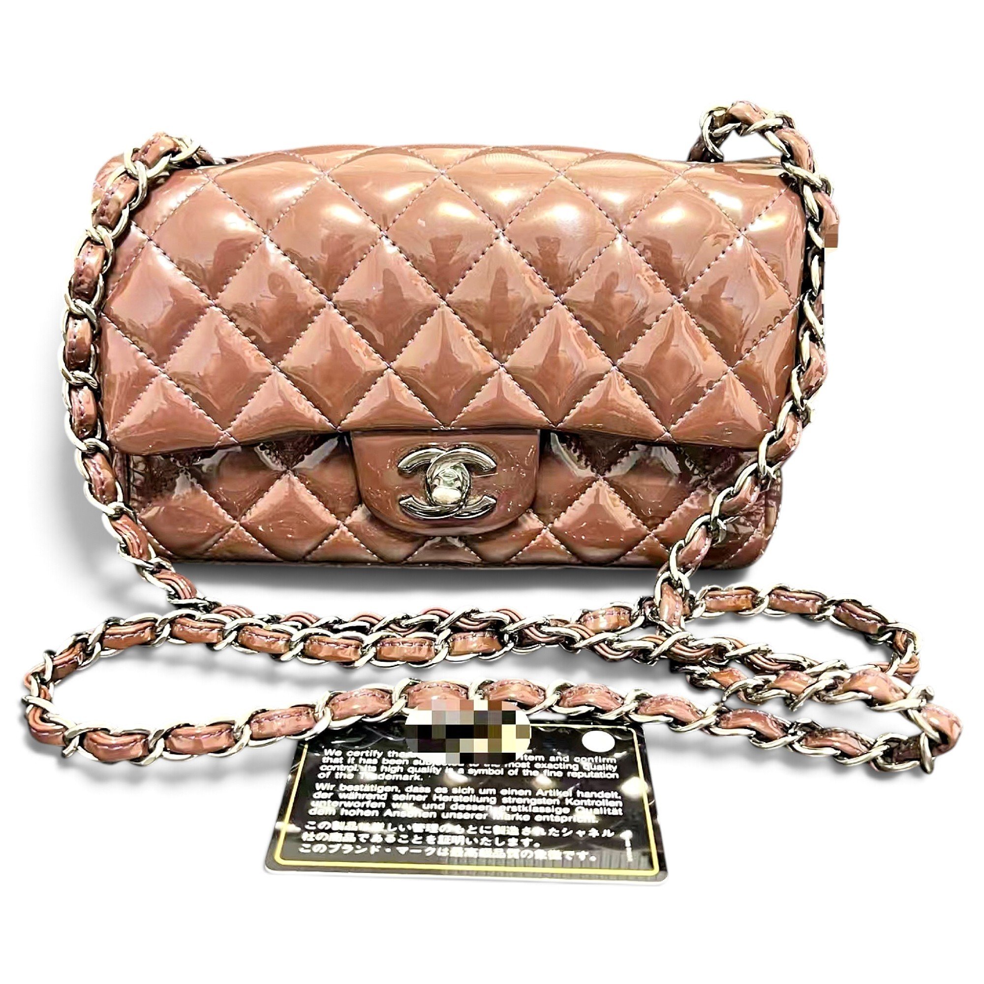 Timeless/Classique patent leather handbag
