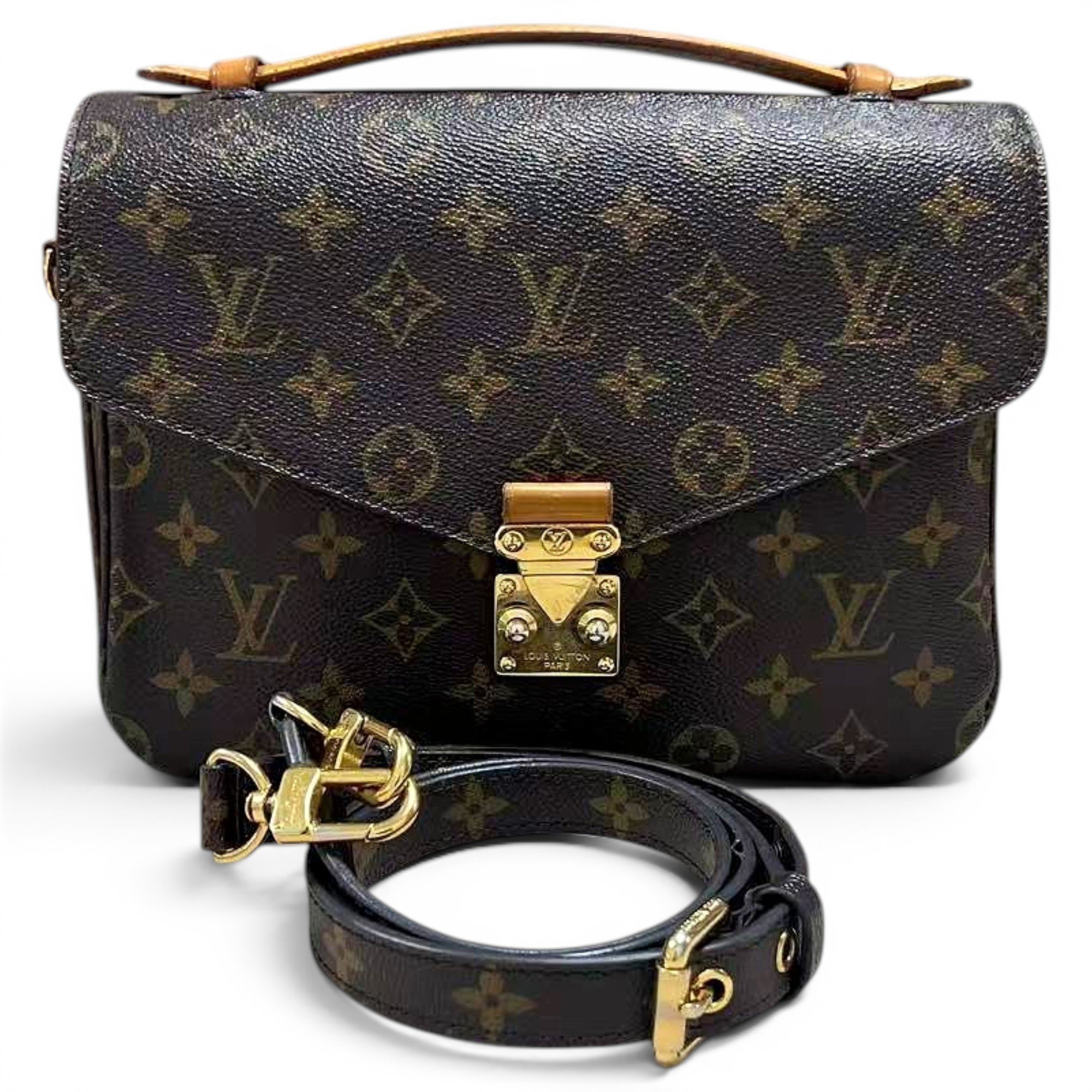 Metis leather handbag