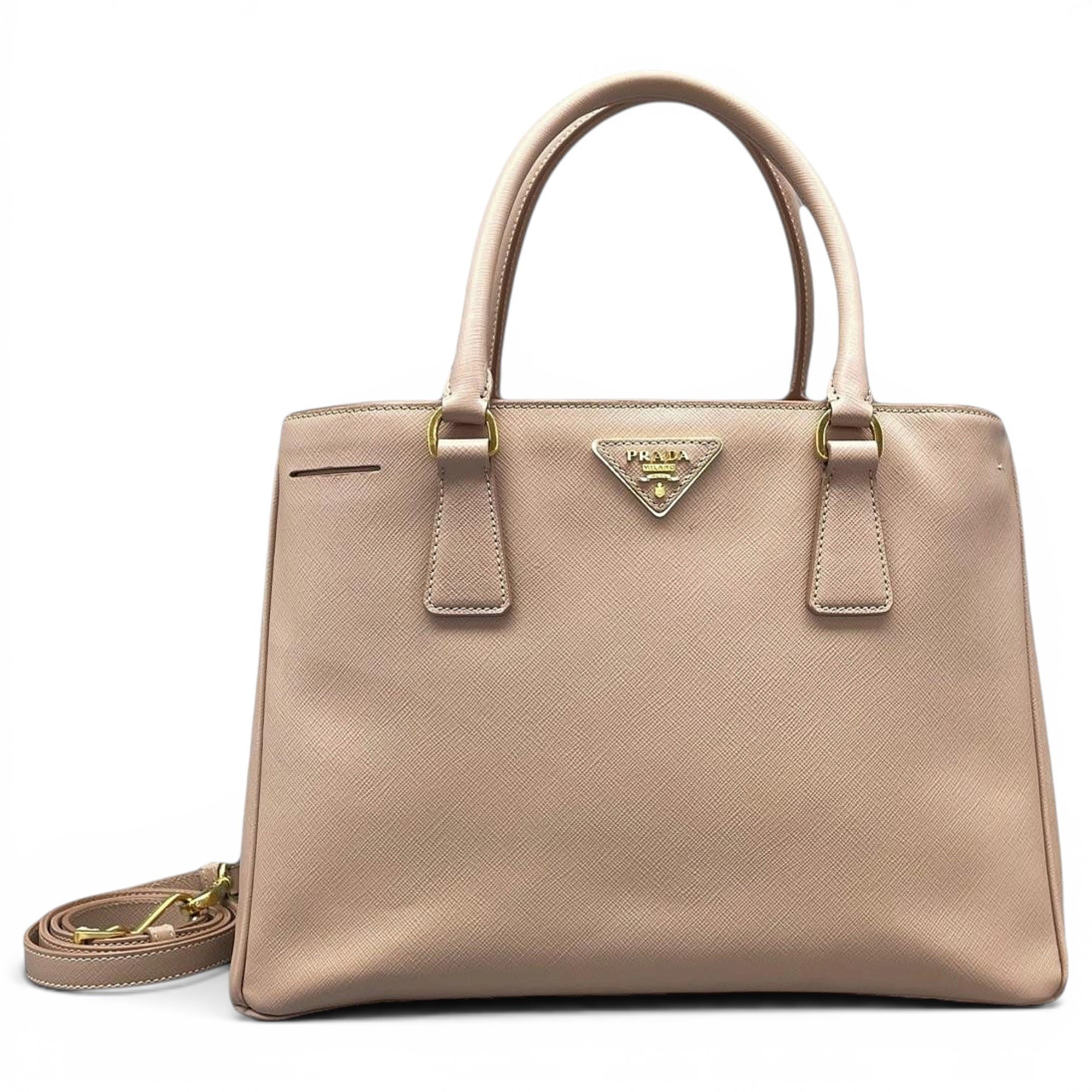 Galleria leather handbag