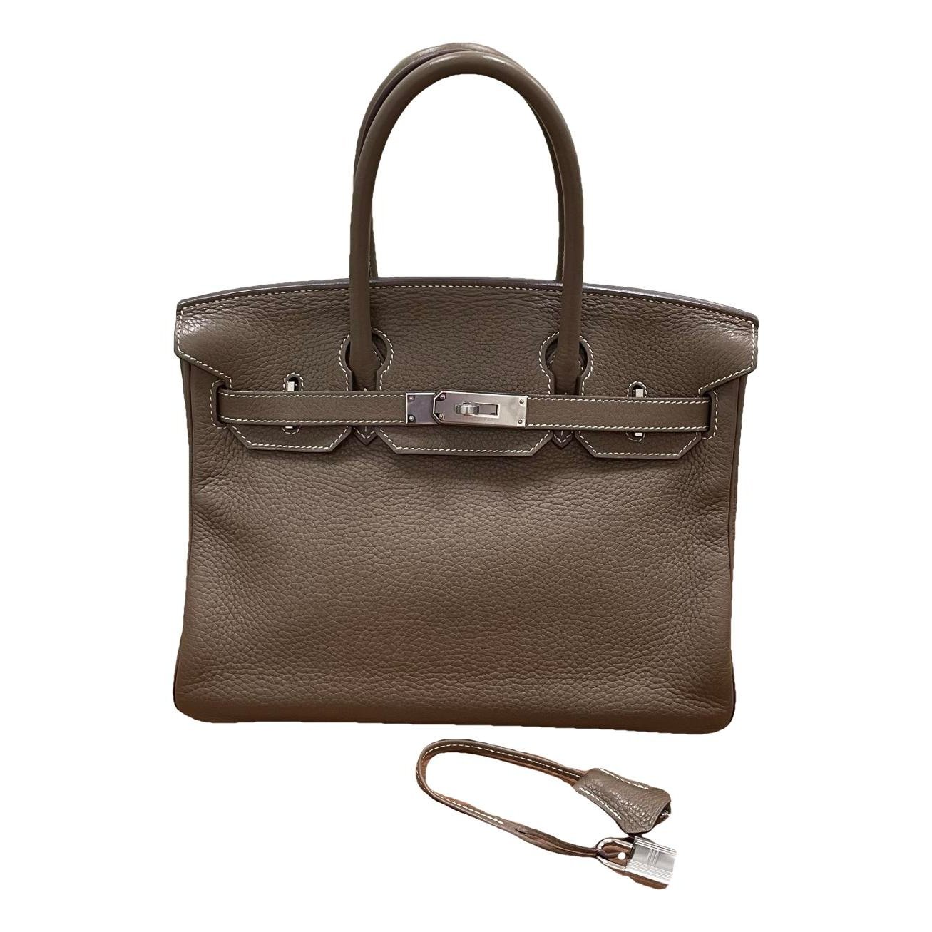 Hermes Birkin 30 Handbag Togo Leather