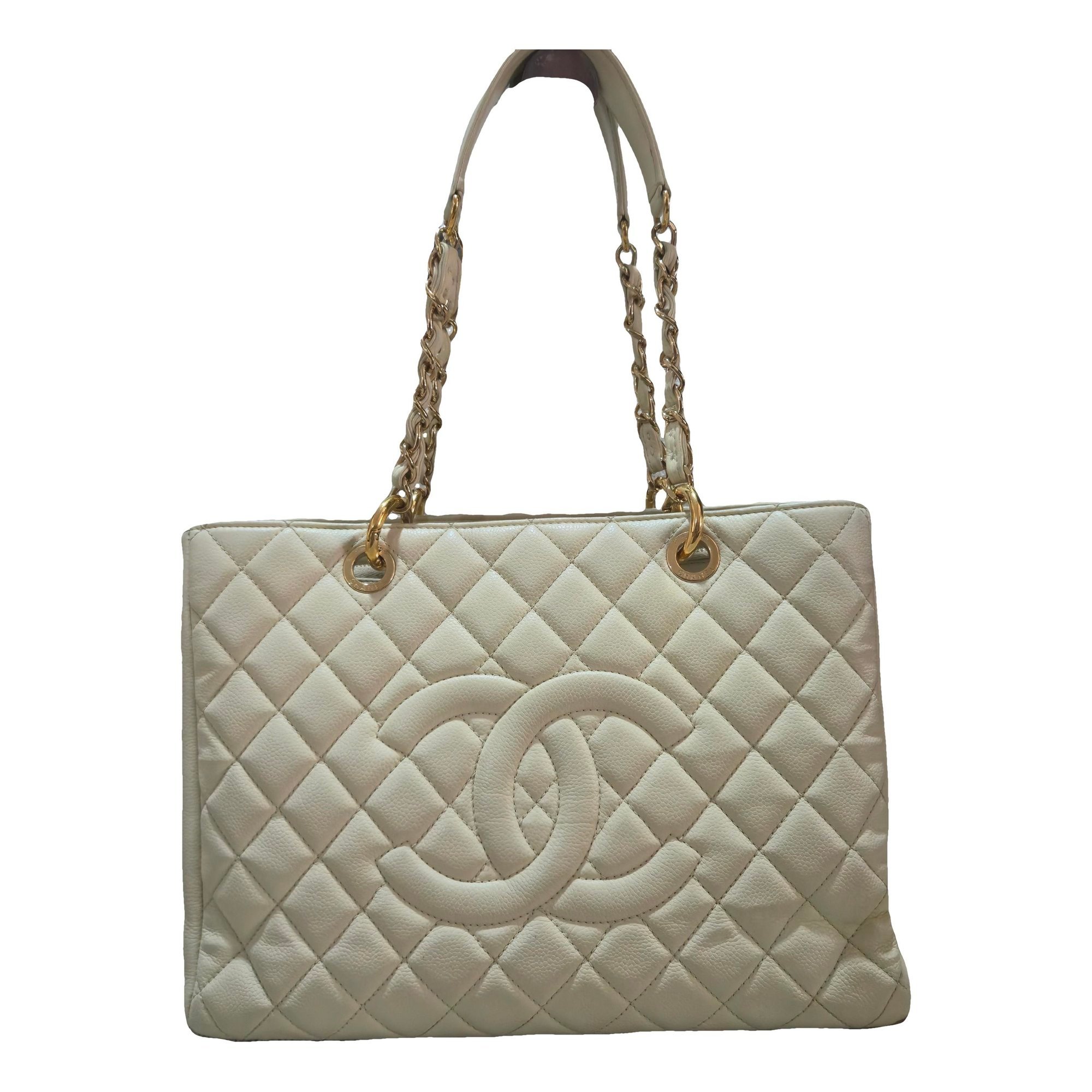 Grand shopping leather tote