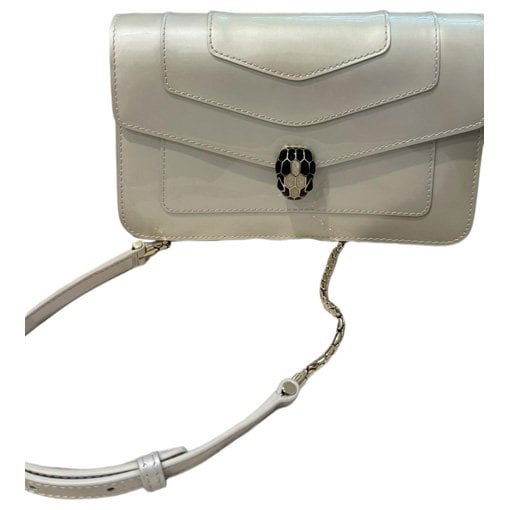 Serpenti patent leather crossbody bag