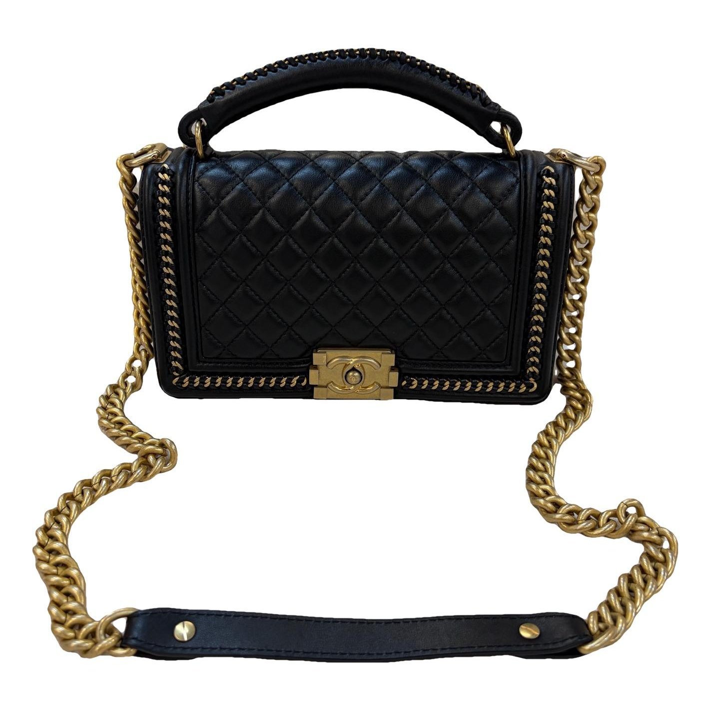 Boy leather handbag