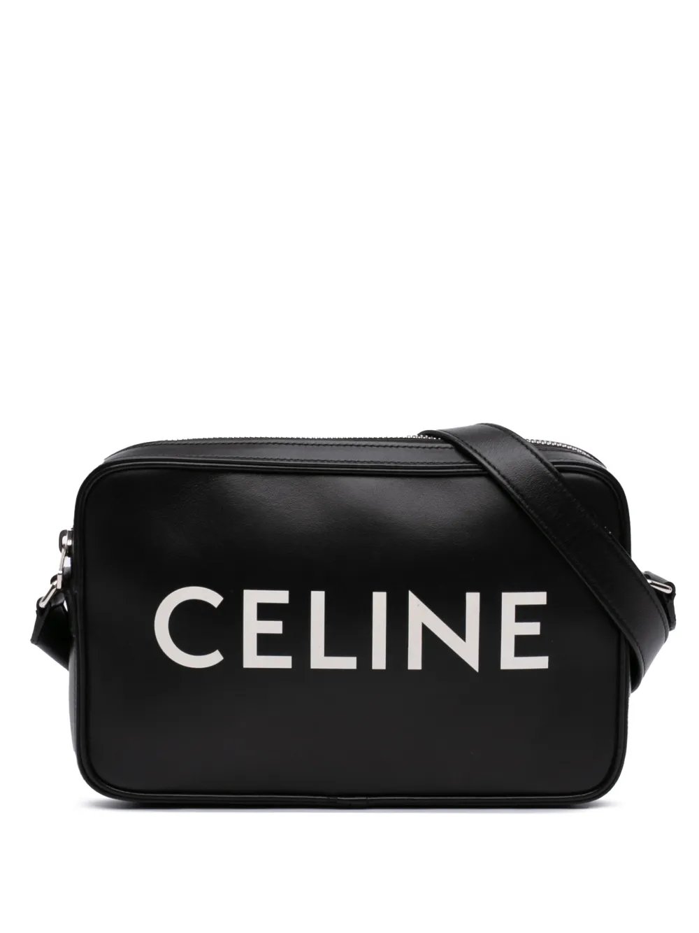 2022 Smooth Calfskin Logo Messenger Bag crossbody bag