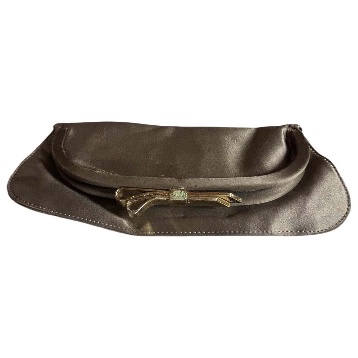 Silk clutch bag