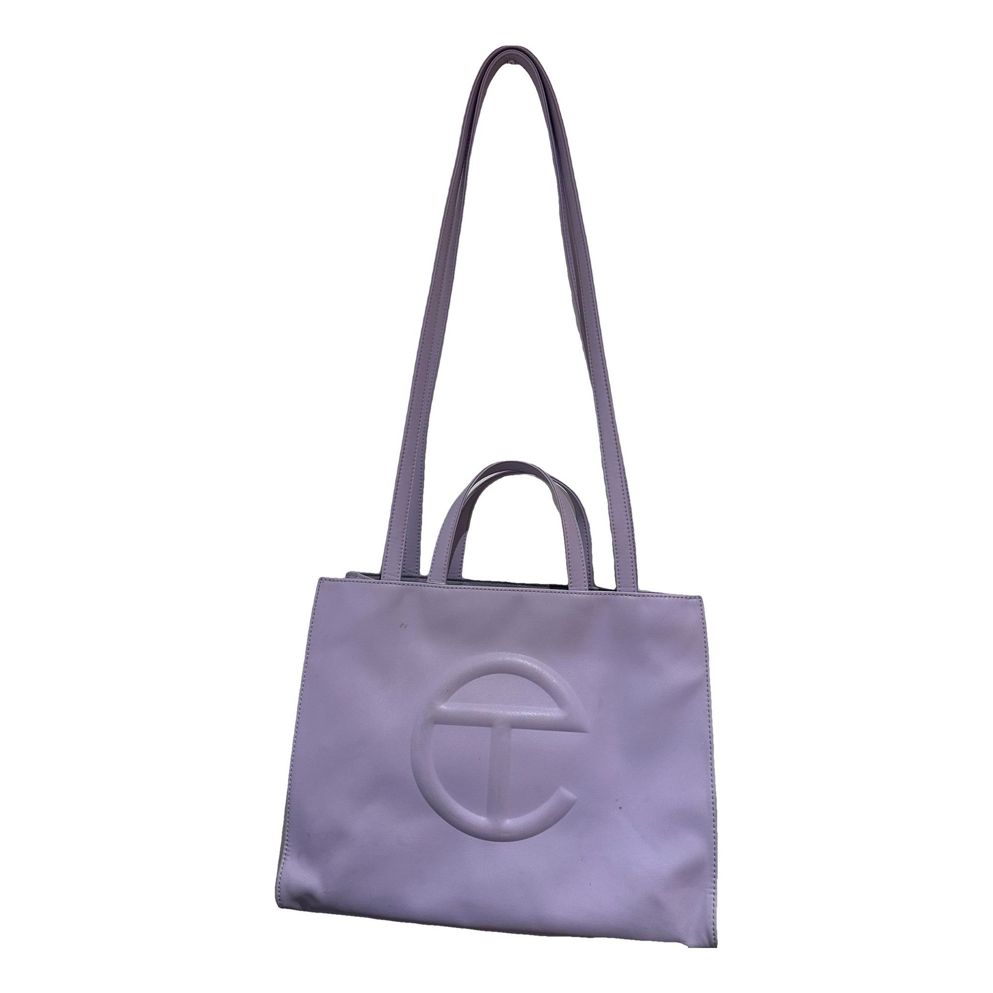 Telfar Medium Shopping Bag leather handbag
