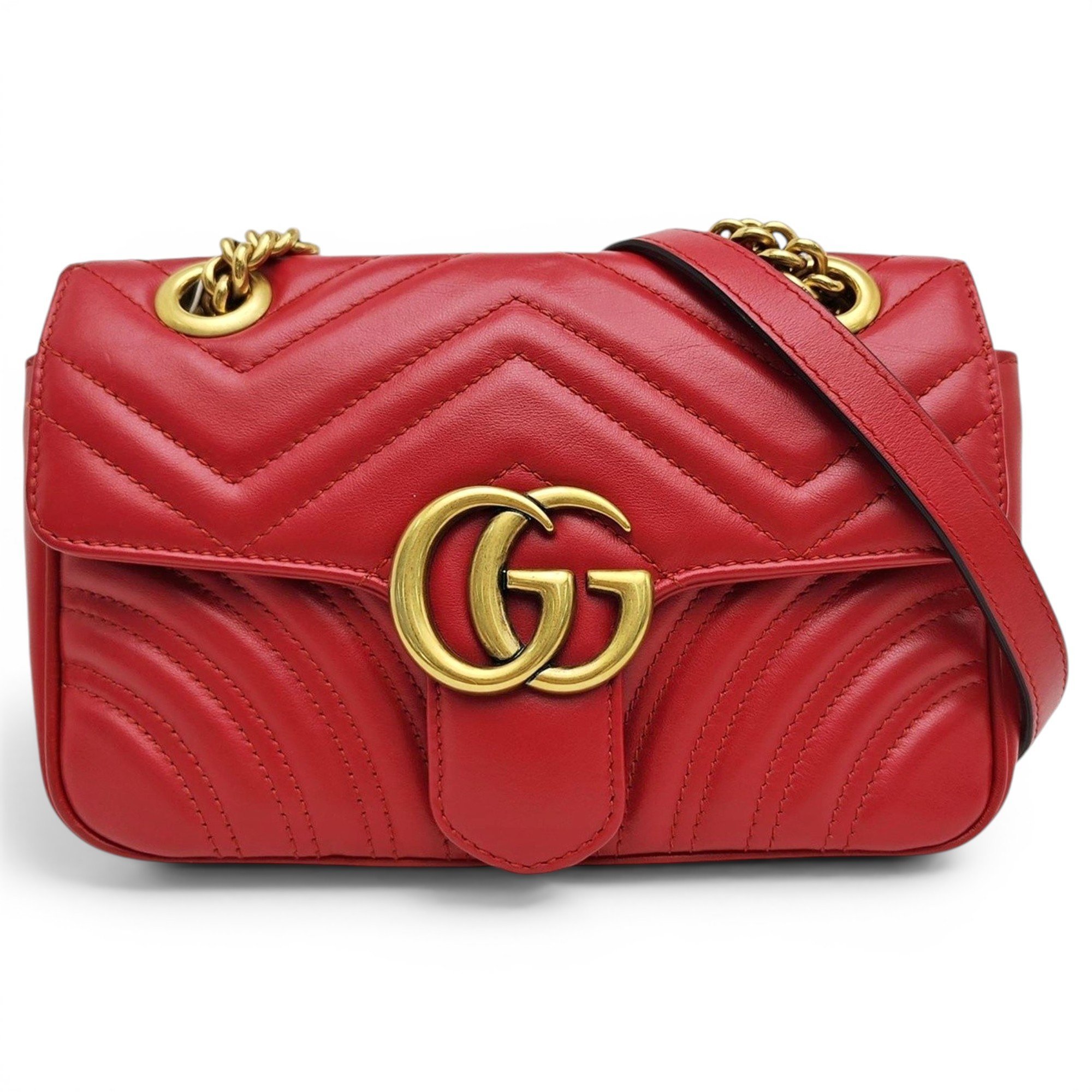 GG Marmont leather handbag