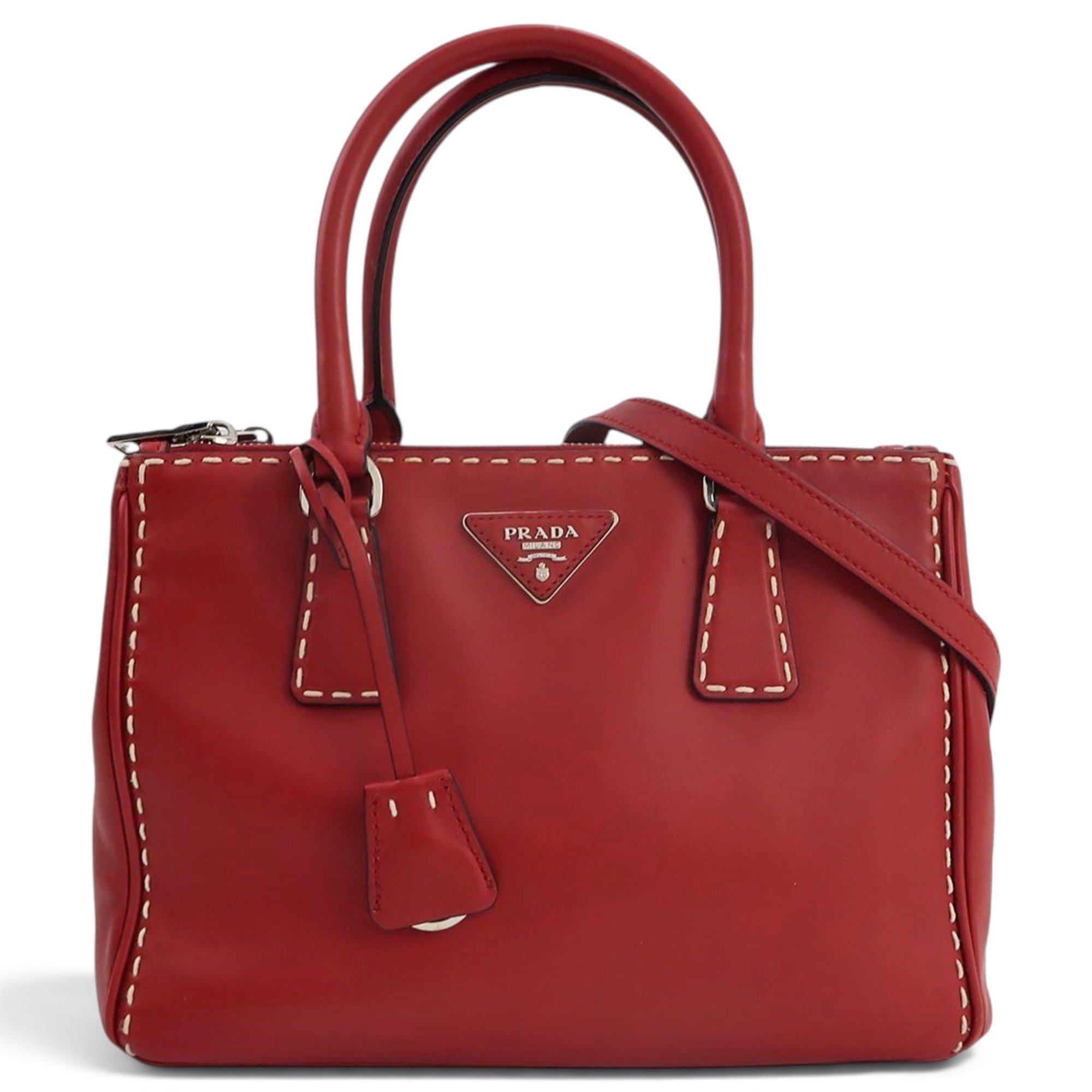 Galleria leather handbag