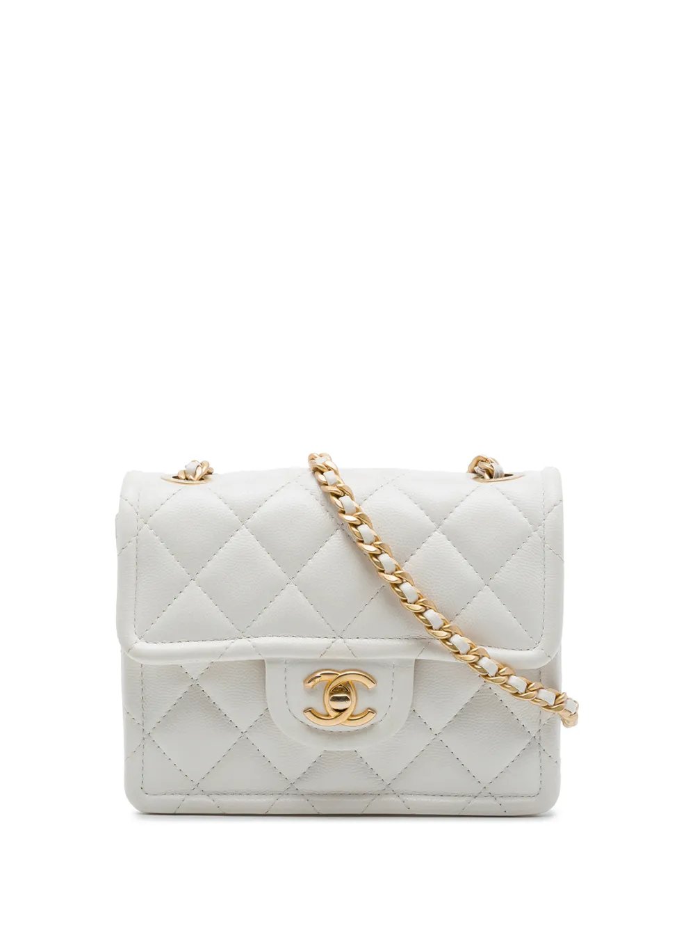 2021 Mini Quilted Caviar Sweet Flap crossbody bag