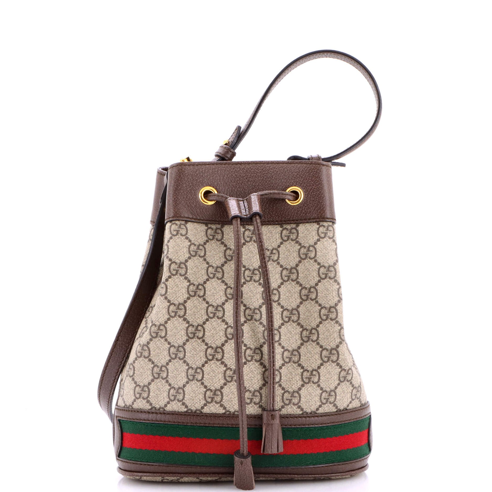 Ophidia Bucket Bag GG Coated Canvas Small
