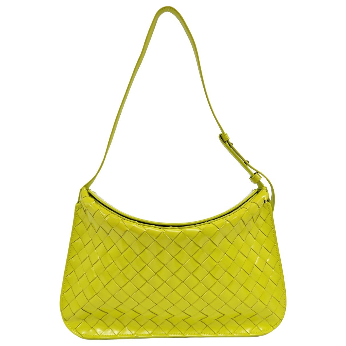 Patent leather handbag