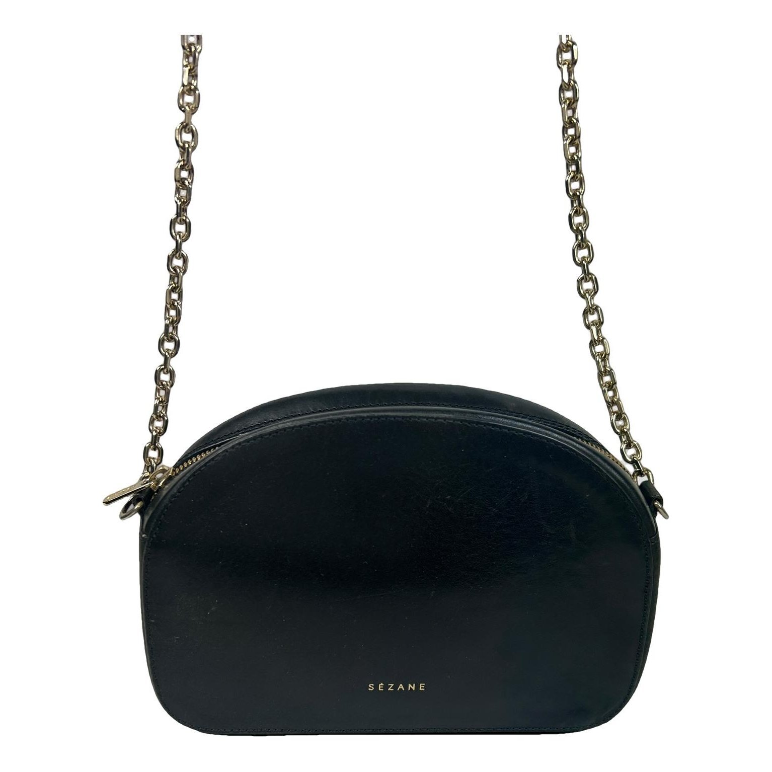 Leather crossbody bag