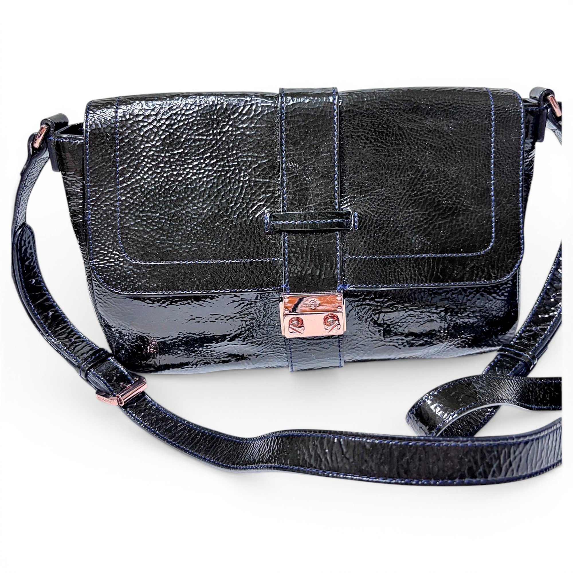Mulberry Patent leather crossbody bag
