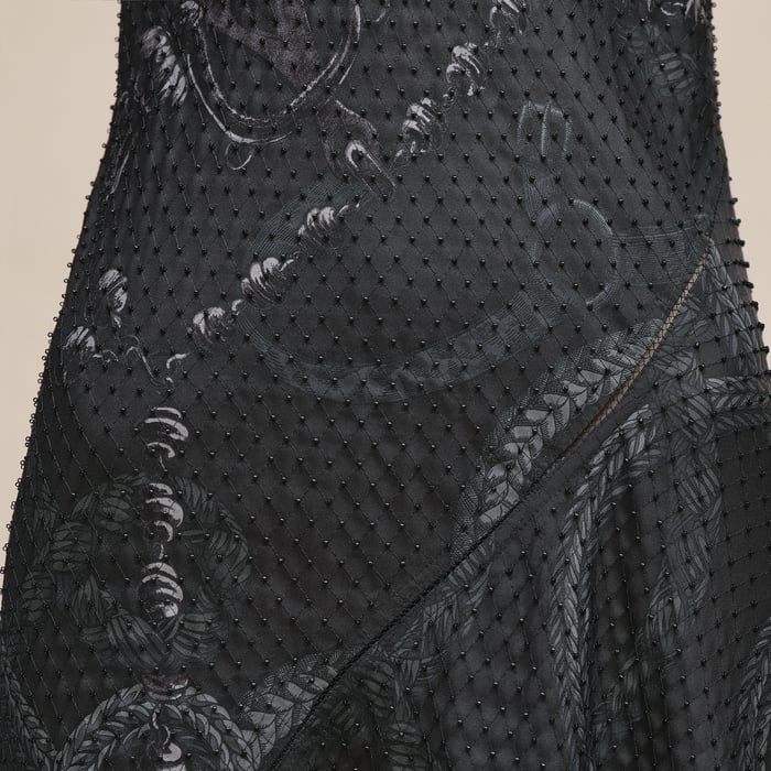 Gris Charbon "Palefroi Remix" Embroidered Dress