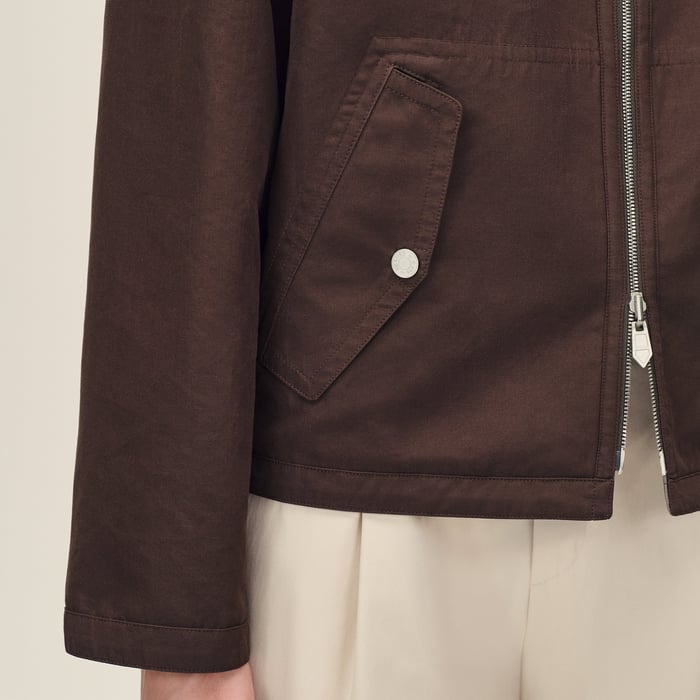 Café Reversible Straight Cut Jacket