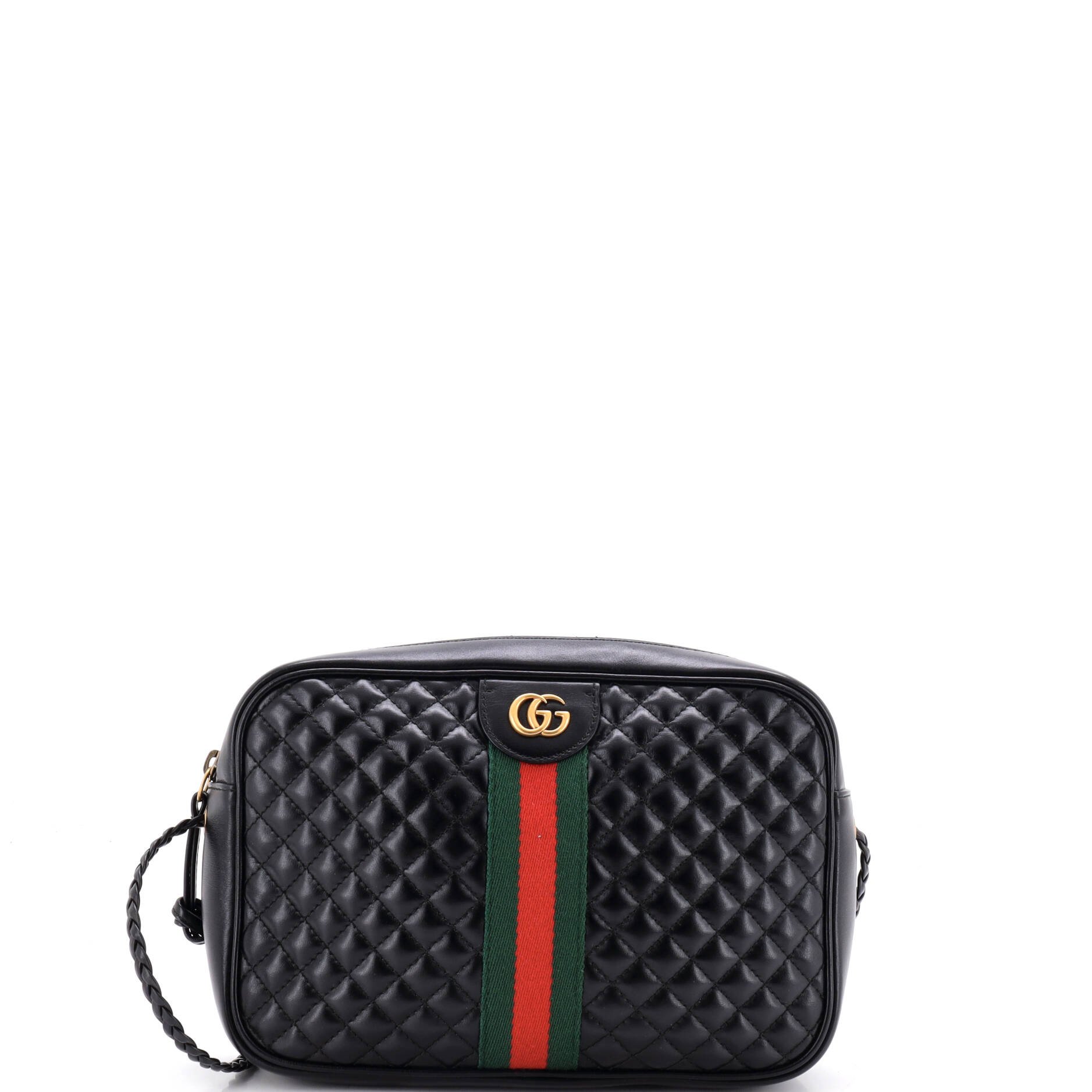 Trapuntata Camera Bag Quilted Leather Small