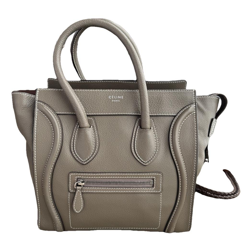 Luggage leather handbag