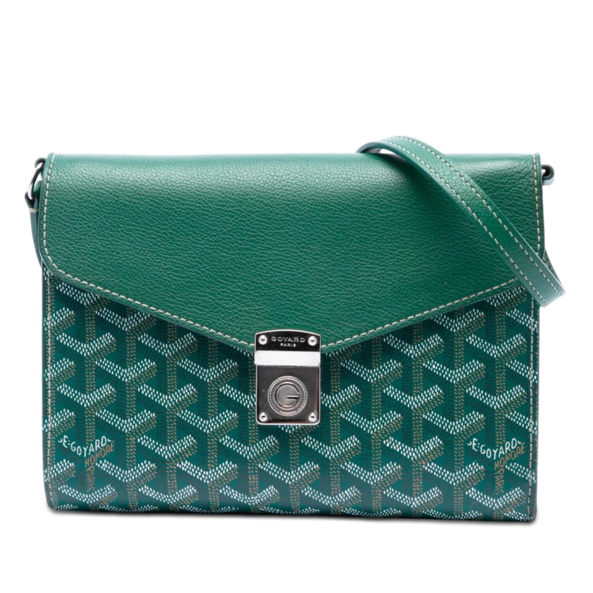 Minaudiere Goyardine cloth handbag