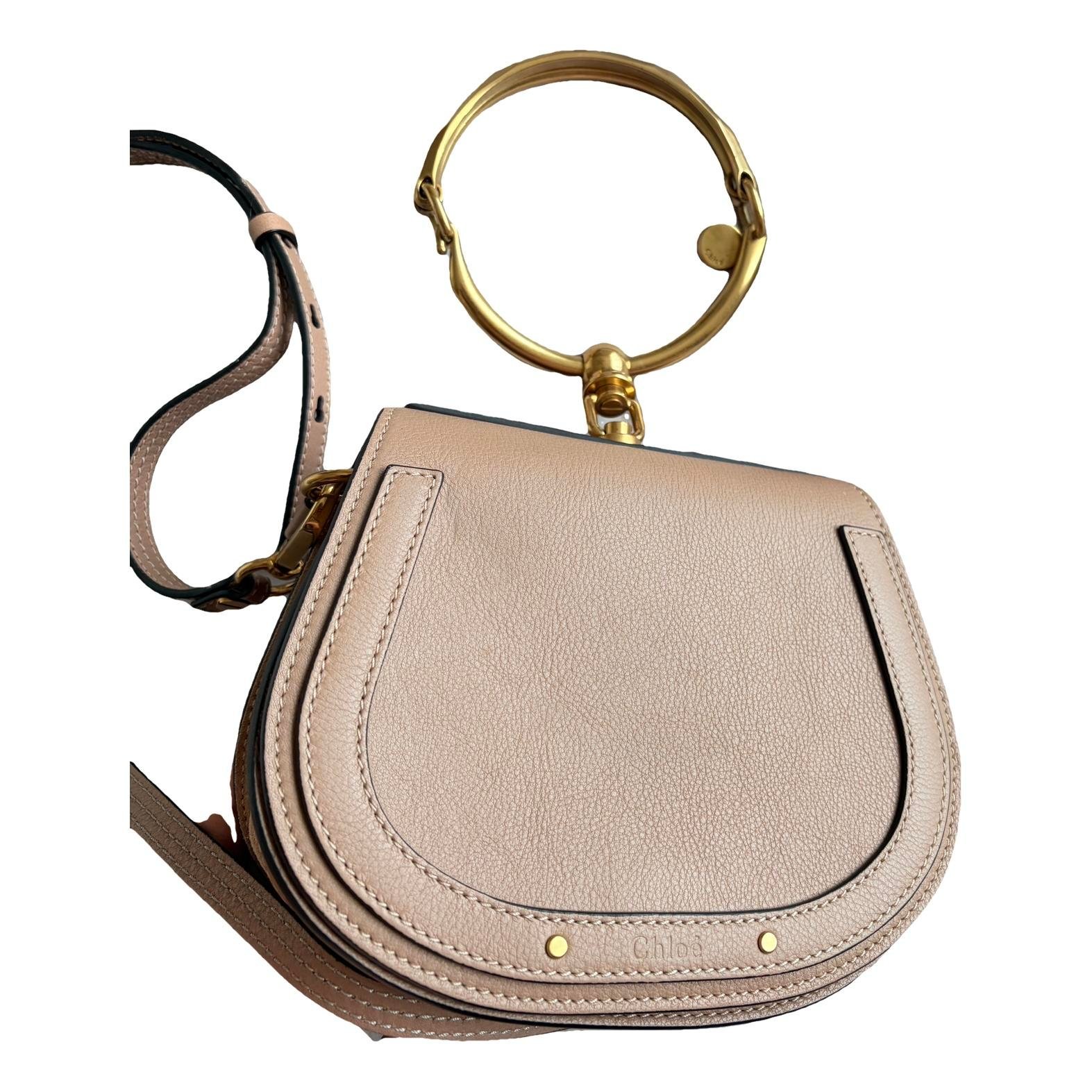 Bracelet Nile leather crossbody bag