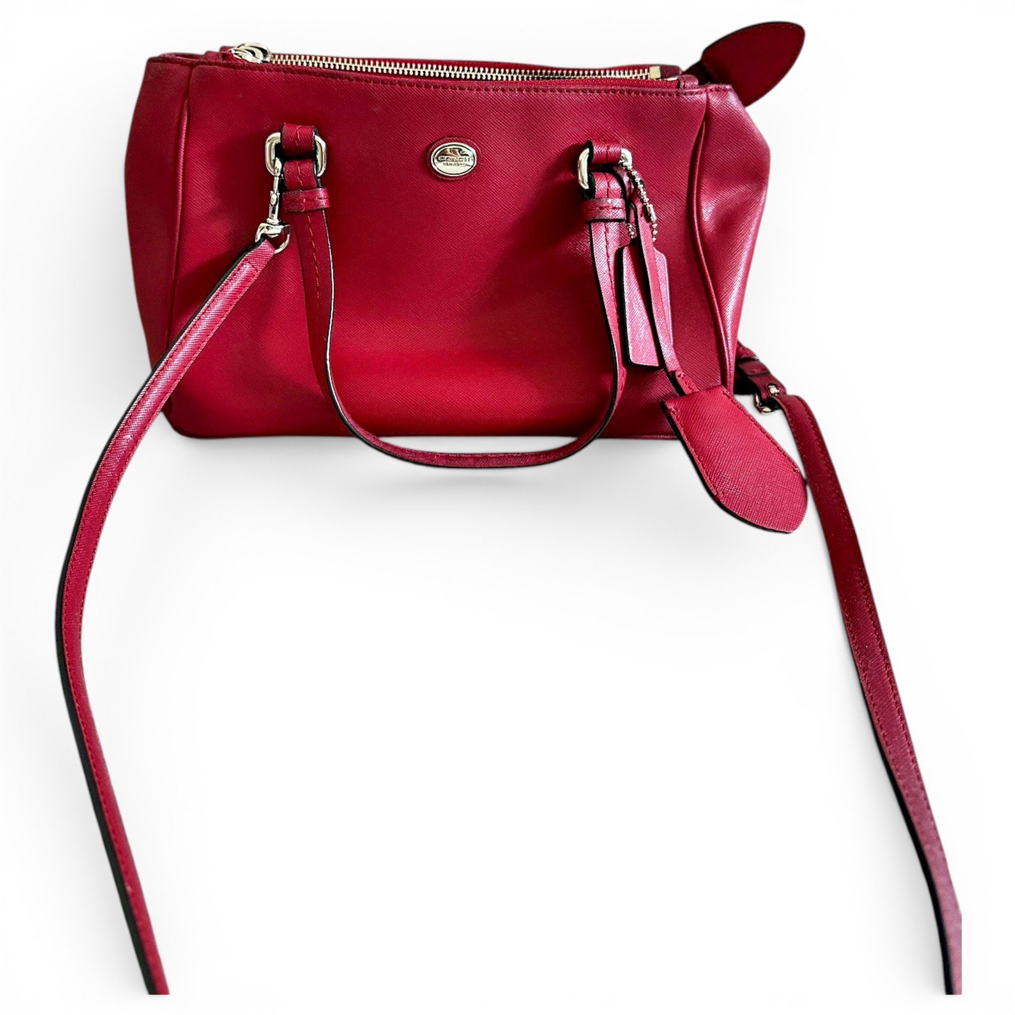 Leather crossbody bag