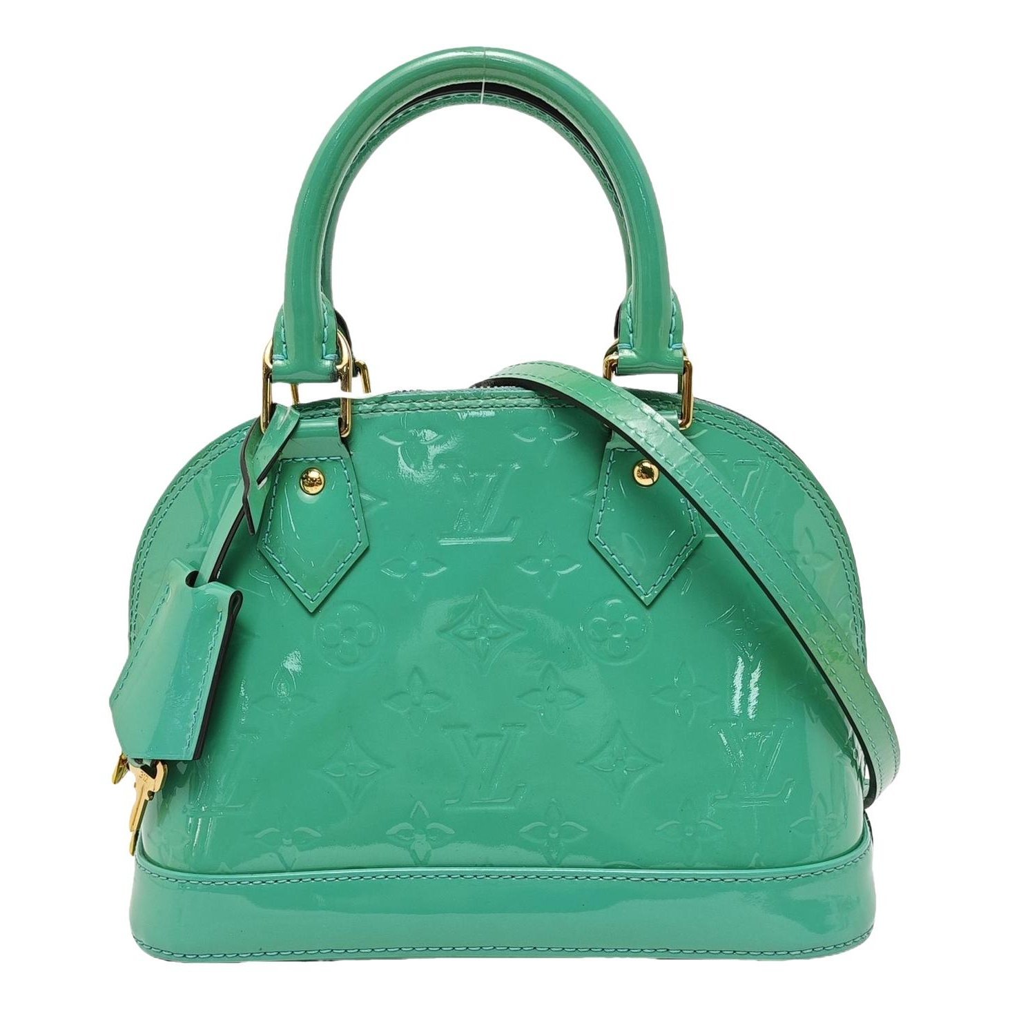 Alma patent leather handbag