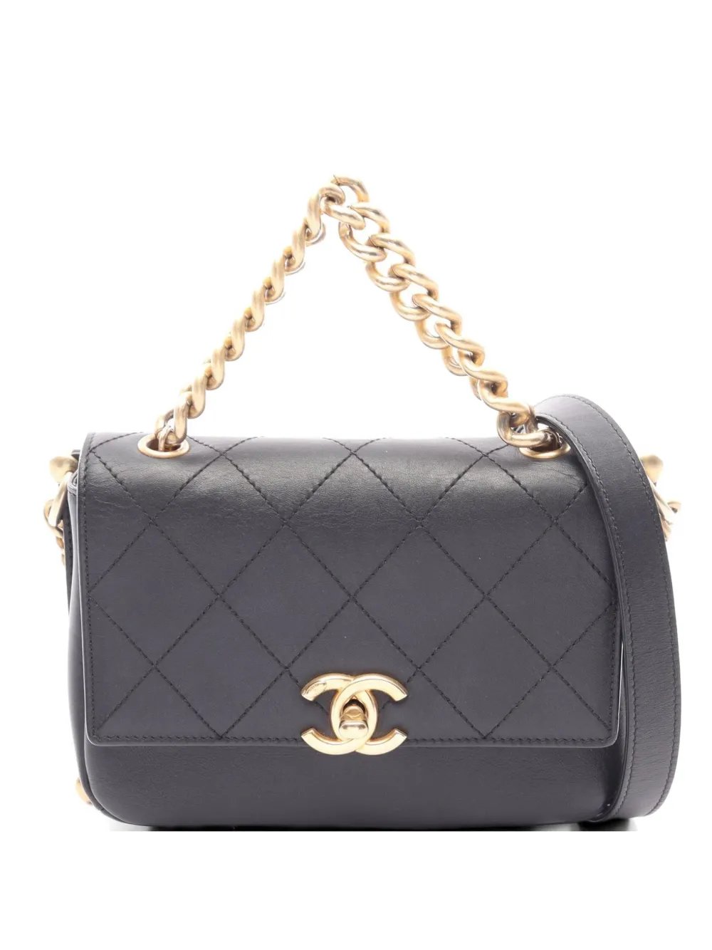 2018-2019 Matelassé quilted chain shoulder bag