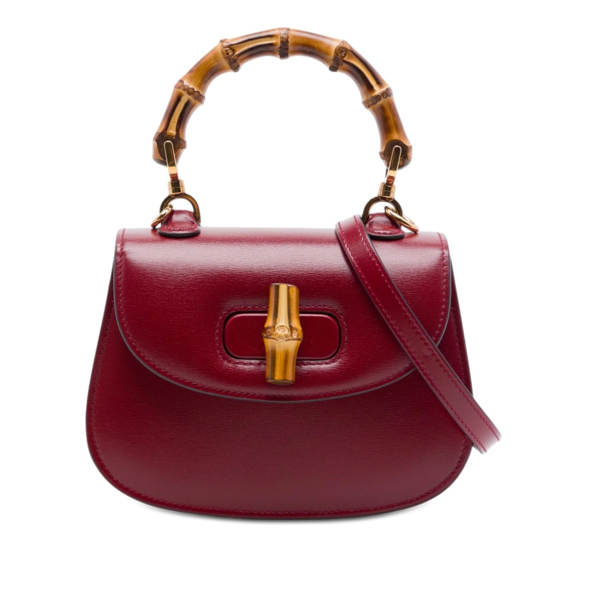 Bamboo Top Handle pony-style calfskin handbag