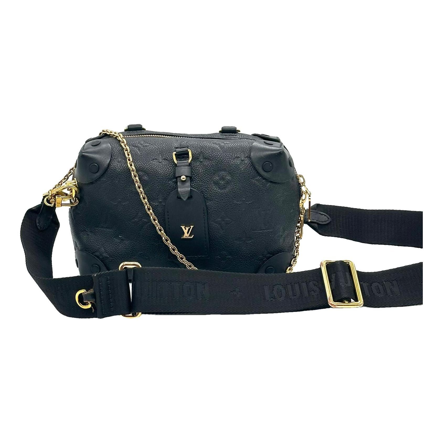 Louis Vuitton Petite Malle Souple leather crossbody bag