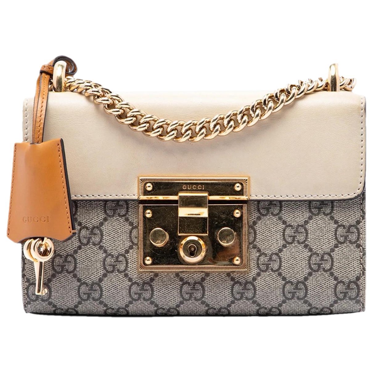 Padlock cloth crossbody bag