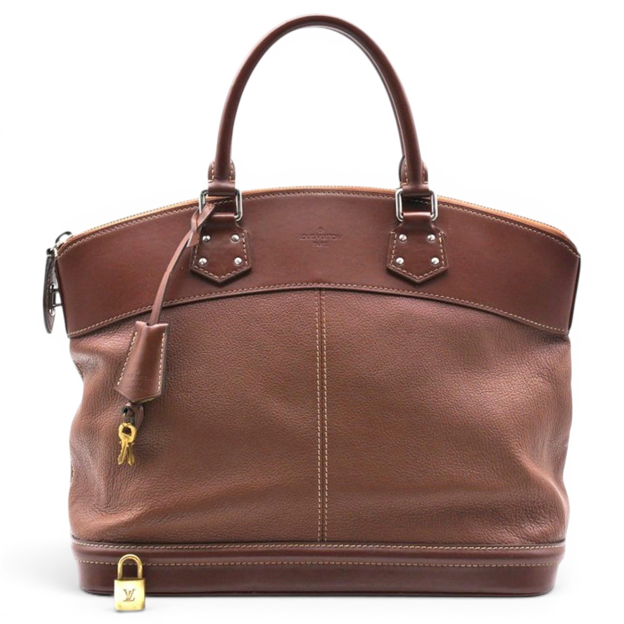 Soft Lockit leather handbag