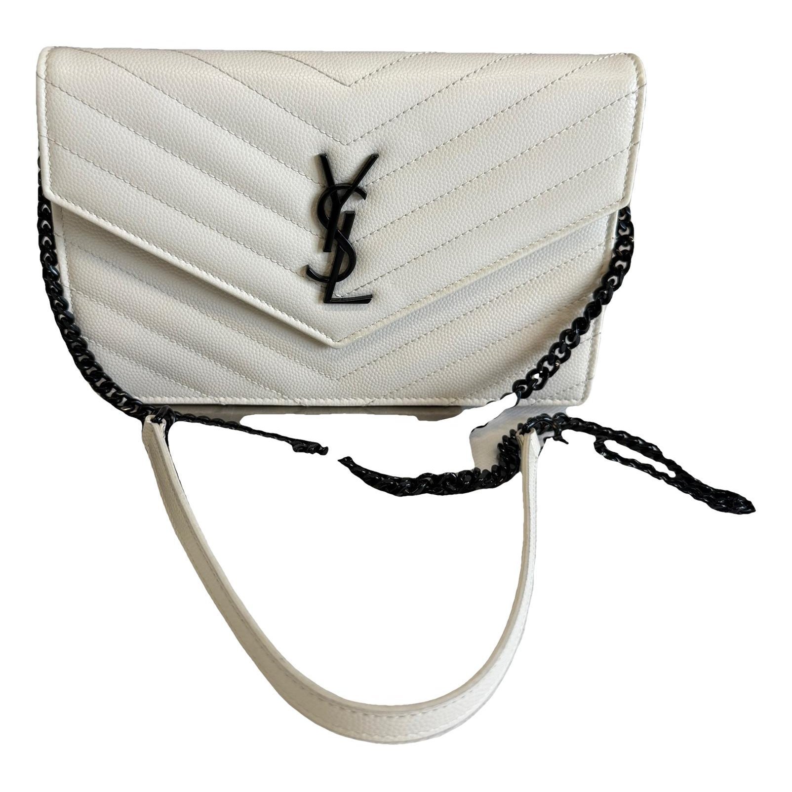 Portefeuille enveloppe leather handbag